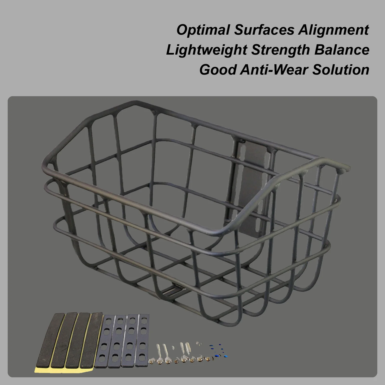 

Bicycle Handlebar Wire Cargo Basket Bike Front Basket Road Bike Handlebar Front Storage Rack For Cycling Bike Accessories