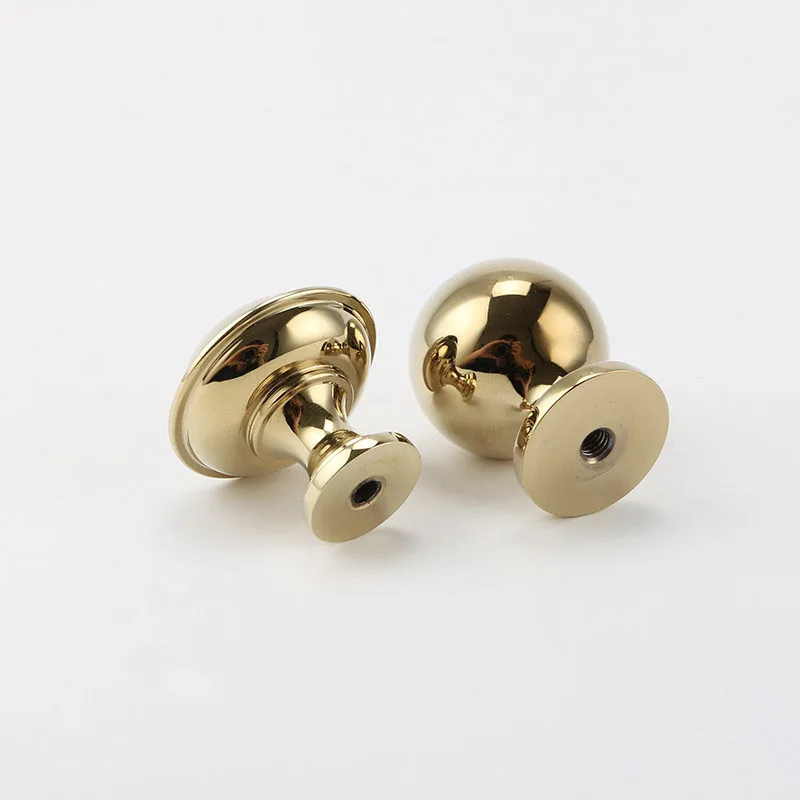 Gold PVD brass cabinet hardware shown in the supplier product illustration 20