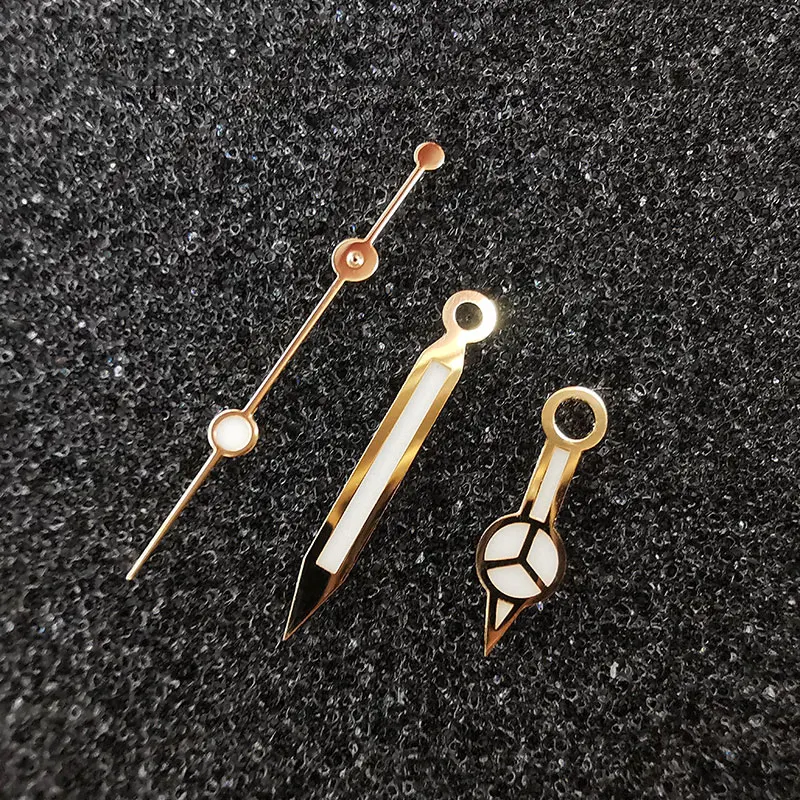 

High Quality Gold Color Watch Hand Set For RLX Submariner 116613, Fit to 3135 Movement, Watch Parts