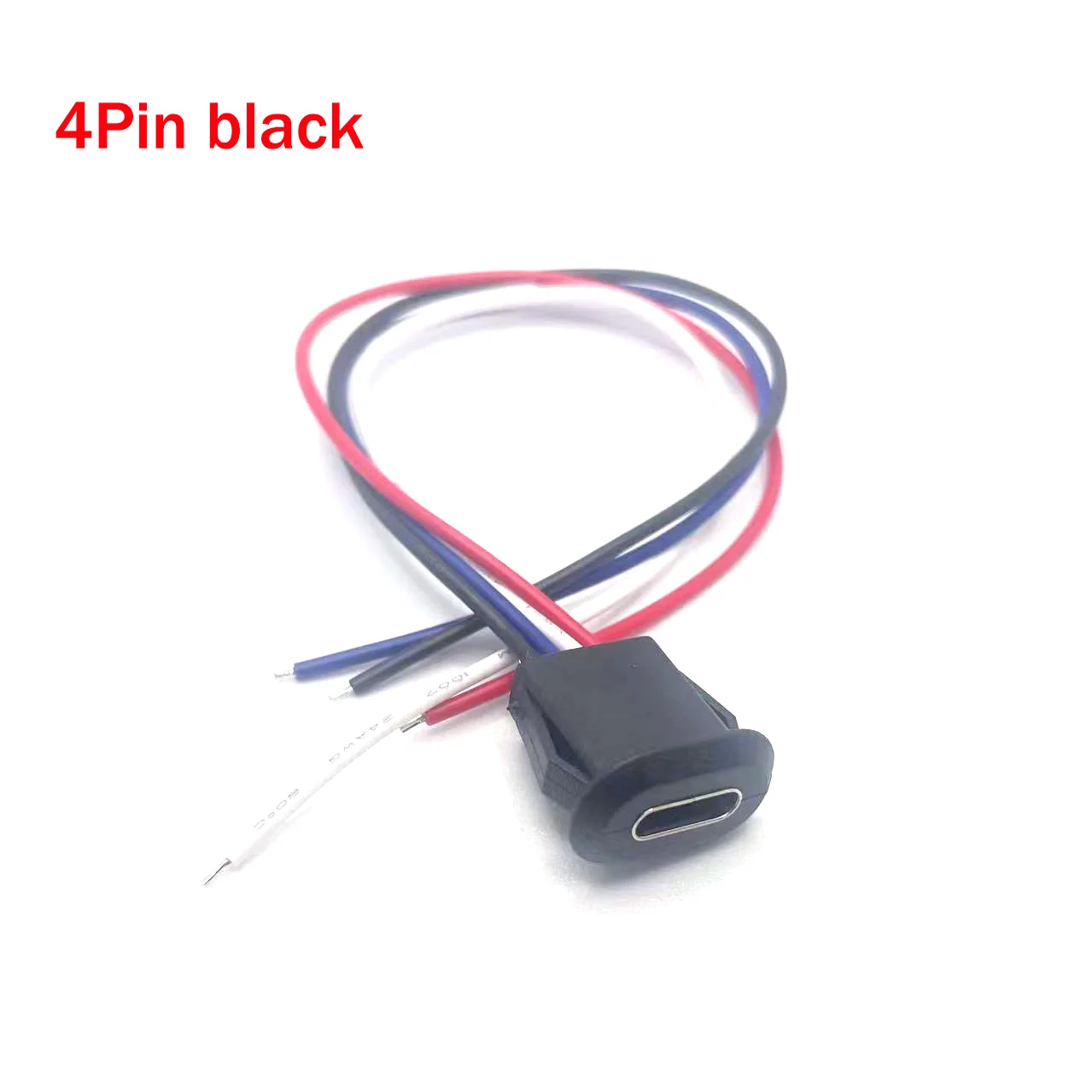 Imagem -05 - Usb C-tipo Conector de Pinos com Fivela Alta Corrente Carregamento Rápido Porta Tomada do Carregador 200 Pcs