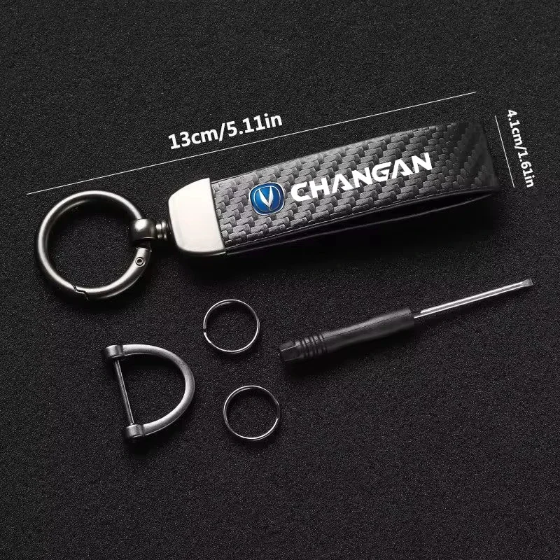 Key Ring Holder Car Key Lanyard Car Key Charm For Changan CS75 PLUS CS55 PLUS UNI-S Eado Plus CS35 PLUS Alsvin PLUS UNI-V UNI-T