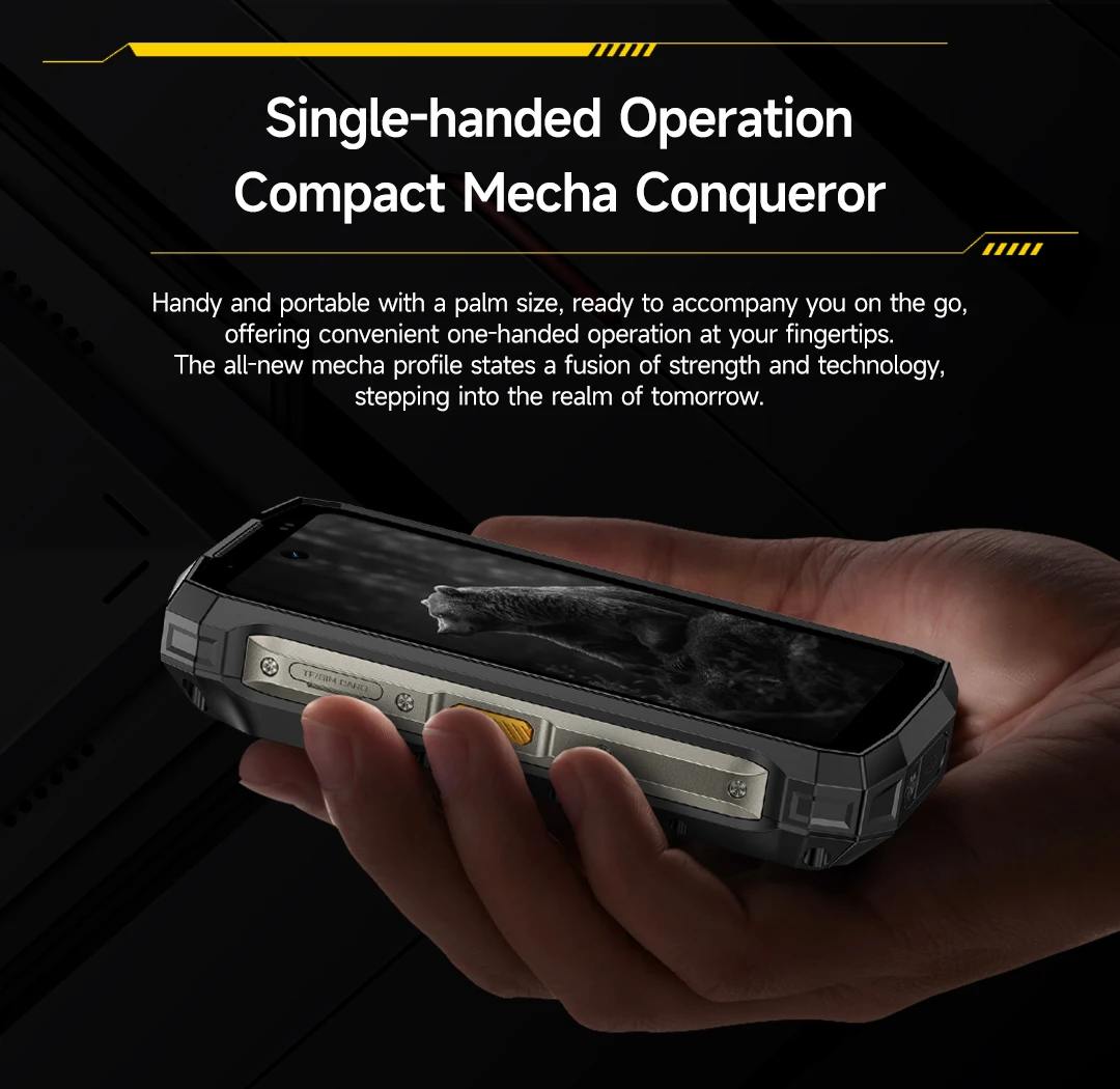Ulefone Armor Mini 20 4G 4.7" Rugged Phone 64MP Night Camera Android 14 Smartphone 6200mAh Mobile Phone NFC 16GB+256GB 33W G99