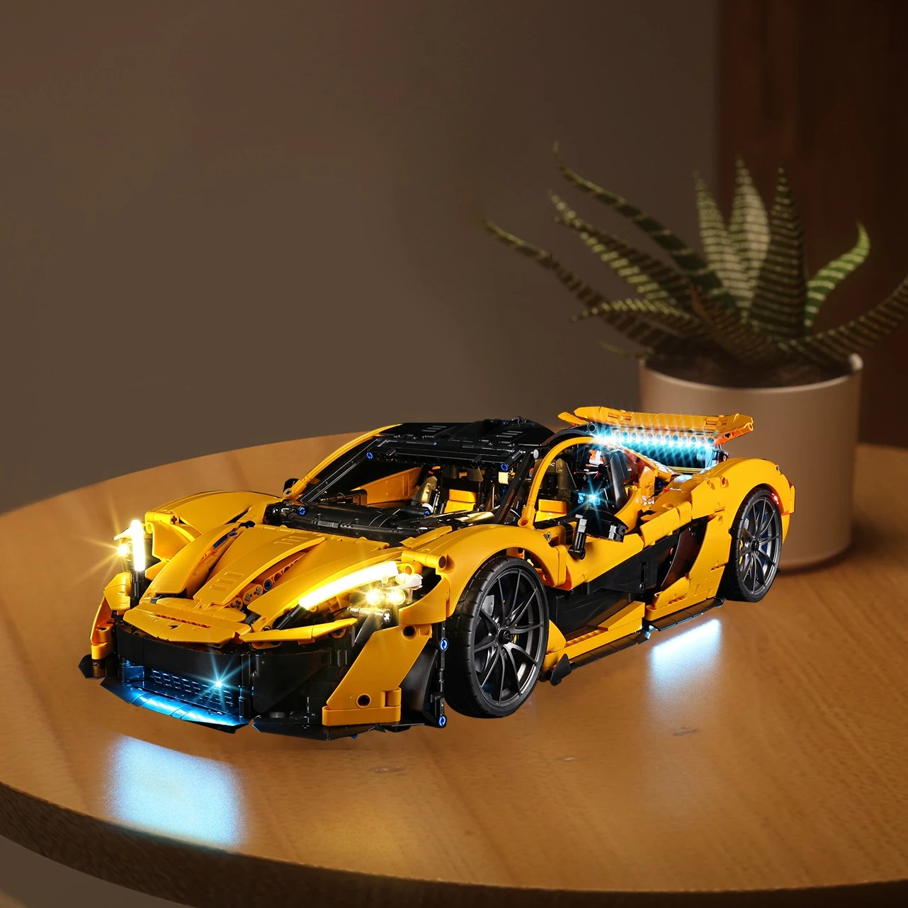 

LED Lighting Set Suitable for LEGO Technic McLaren P1 42172 Building Blocks DIY Lamp Toys(Not Include Model Bricks)