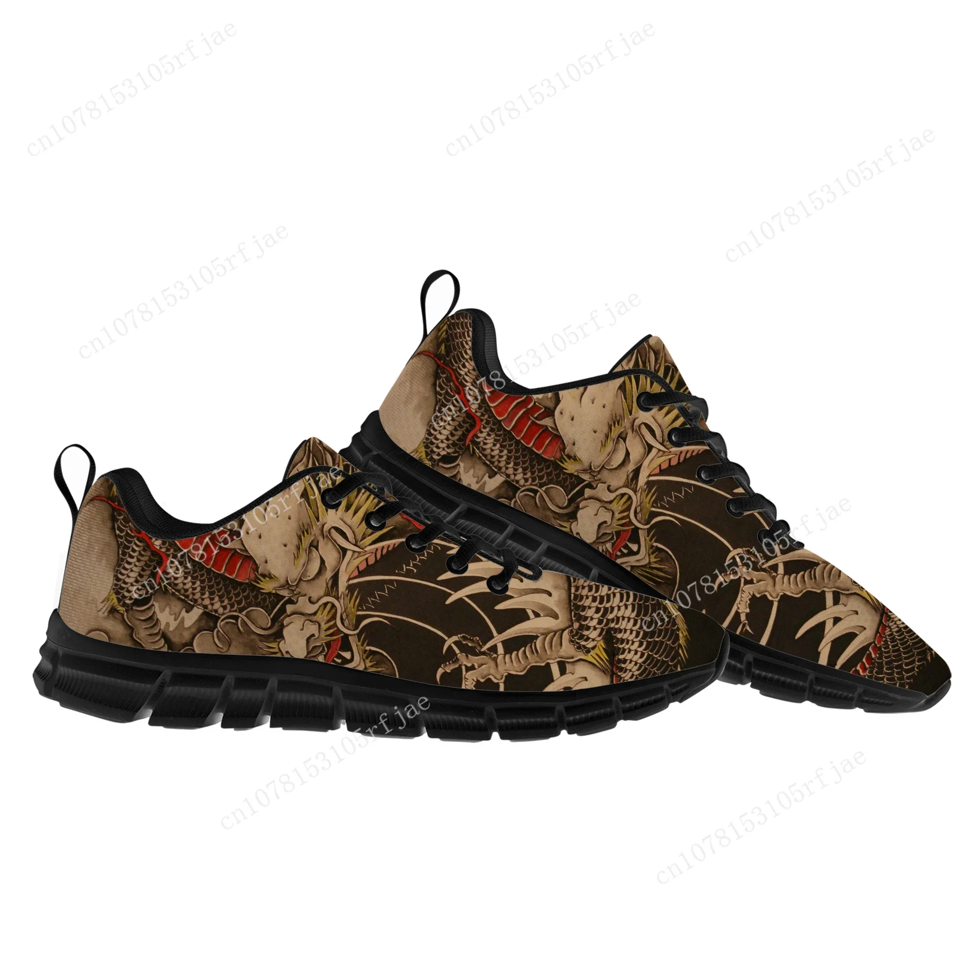 

Chinese Dragon Tradition Animals Sports Shoes Mens Womens Teenager Children Sneakers High Quality Sneaker Custom Built Shoes