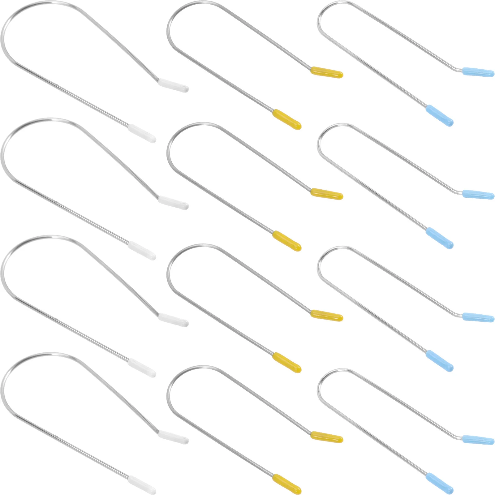 24 قطعة من مشابك الأسطوانة الساخنة المصنوعة من الفولاذ المقاوم للصدأ، مشابك بديلة لتصفيف الشعر وأدوات تجعيد الشعر للاستخدام المنزلي، دبوس بكرة الشعر