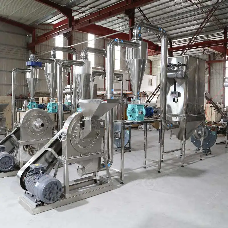 Cassava Starch Process Commercial Spice Grinder Grind Flour Grain Mill Pulverizer Powder Make Machine
