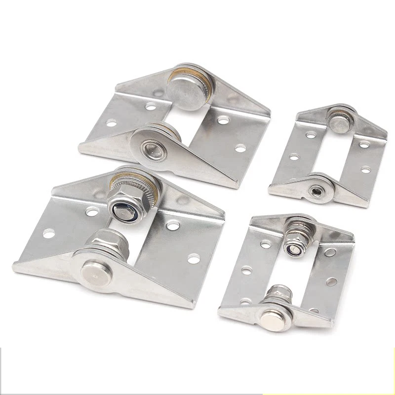 304 Stainless Steel Damping Hinge with Adjustable Torque for Arbitrary Stopping and Hinge Positioning, Chassis Hinge