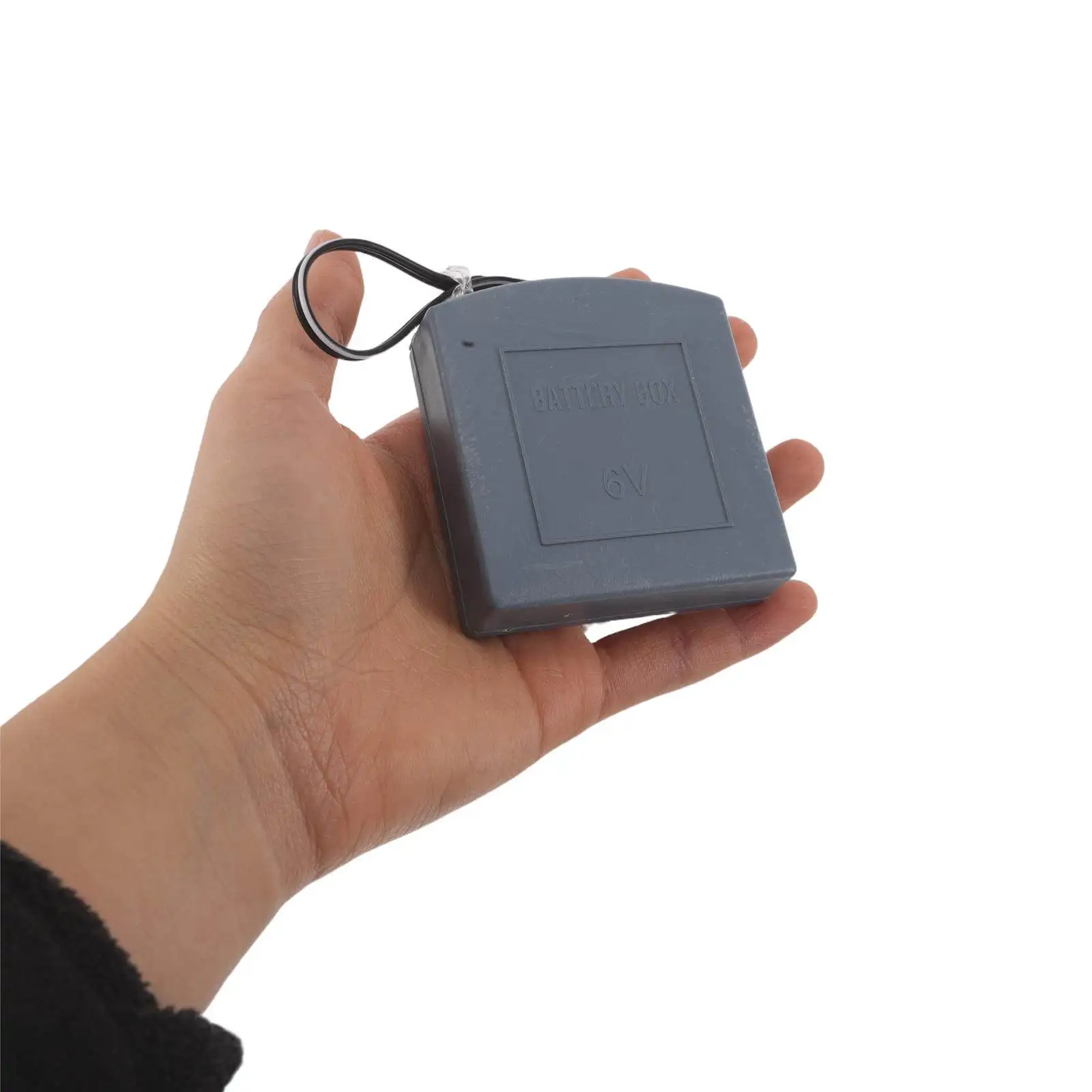 External Power Supply Box for Emergency Battery Pack Backup Battery Box Electronic Lock Storage Cabinet Home Office