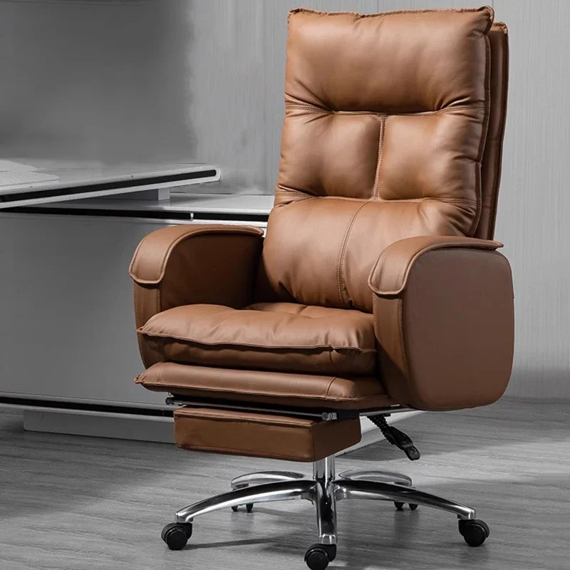 Kursi Kantor Eksekutif Kamp Kaisar Bantal Bar Lengan Nordic Kamar Tidur Kursi Kantor Nyaman Furnitur Perpustakaan Mobilya Taman