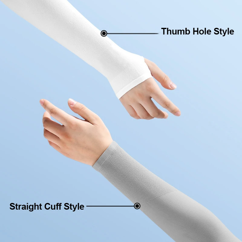 Oversized Arm Sleeves Men Cycling Cooling Driving Sun Protection Stretchy Breathable Outdoor Fishing Extra Large Golf Arm Covers - view 2