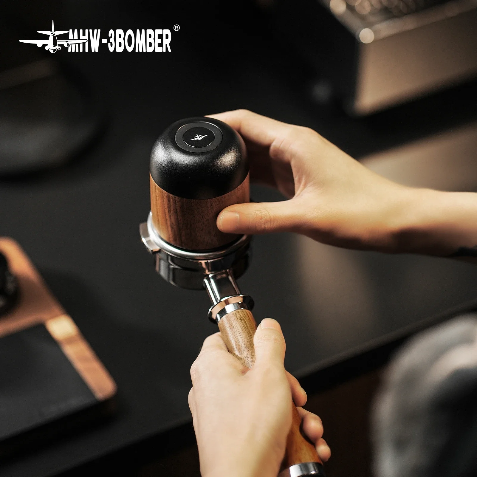 MHW-3BOMBER 58mm Dosing Cup Espresso Coffee Dosing Cup Compatible with 53mm Breville and 58cm Barsetto Machine Accessory