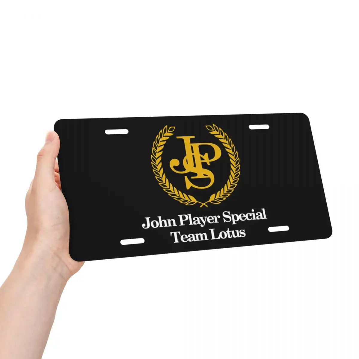 Customized Cool John Player Special Decorative Metal License Plate JPS Aluminum Car Front Vanity Tag 12x6 Inch