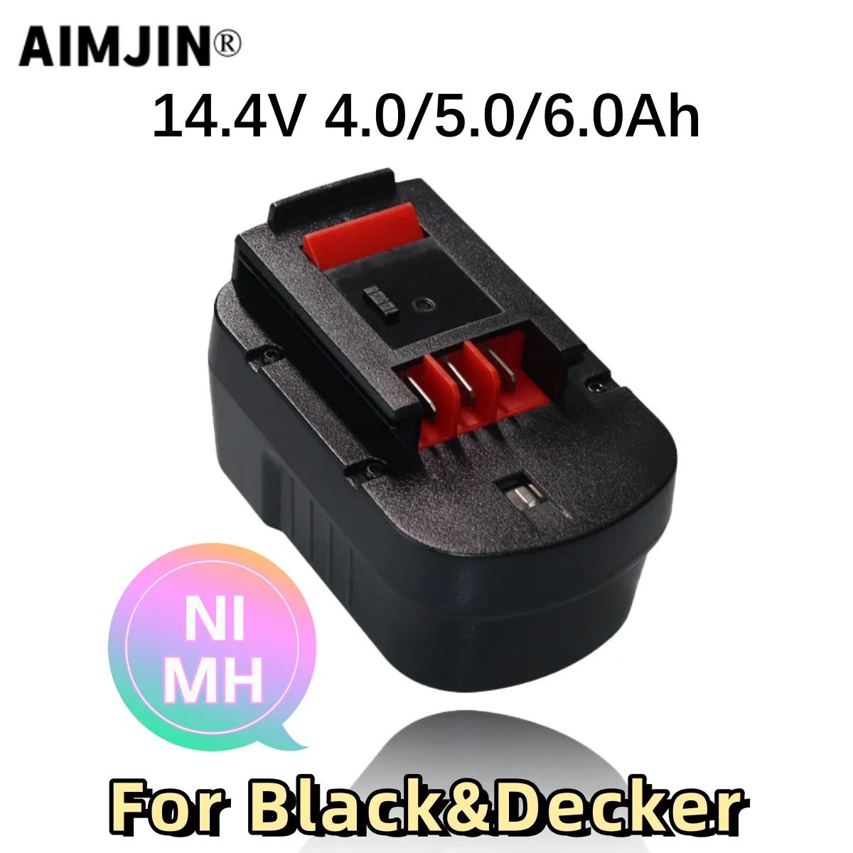 

For Black&Decker HPB14 14.4V 4000/5000/6000mAh NI-MH for Firestorm FSB14 FS140BX 499936-34 Replacement Battery