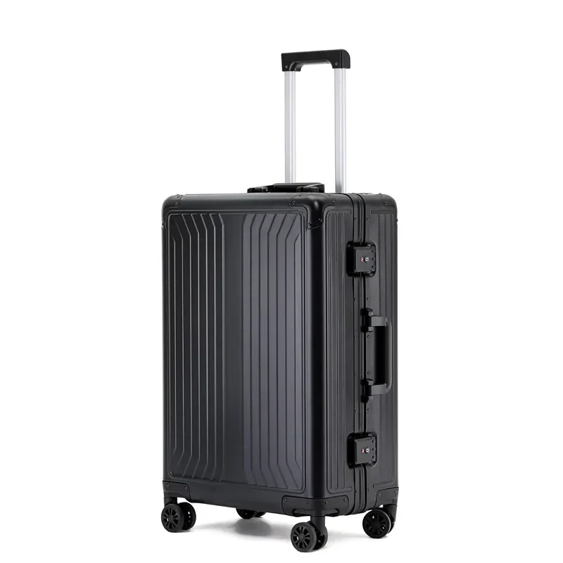 

All Aluminum Magnesium Alloy Luggage Male Trolley Case Metal Business 20 Boarding Travel Trunk Female Password Suitcase