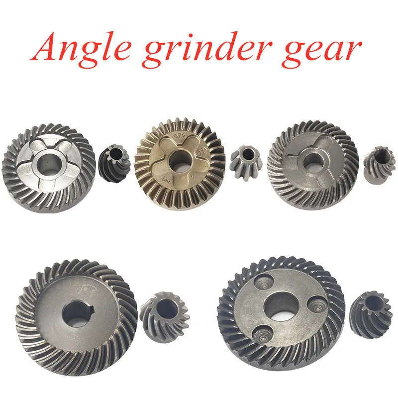 Angle Grinder Gear Straight Helical Tooth Wheel Power Tool Accessories for 100 /9325 Multiple Model Electrical Tool Repair Parts