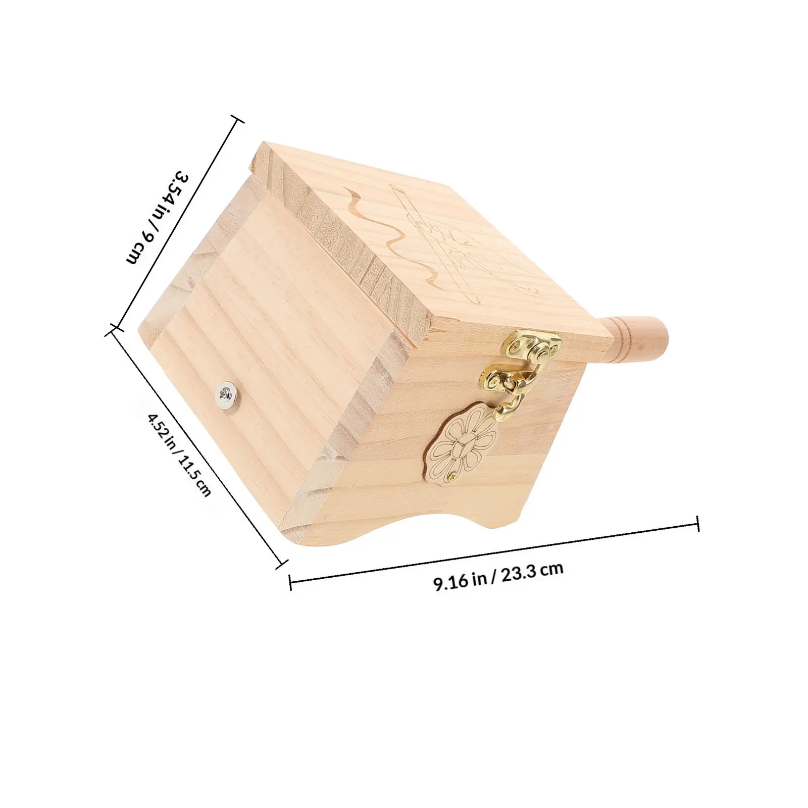 Wood Moxibustion Box Compact Stable Base Moxa Stick Holder for Abdomen Body Portable Traditional Chinese Moxibustion Device