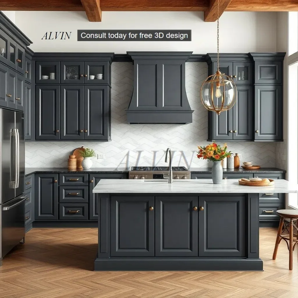 Shaker Style Flat Packaging Cabinets Solid Wood Custom Cabinet Doors and Drawers