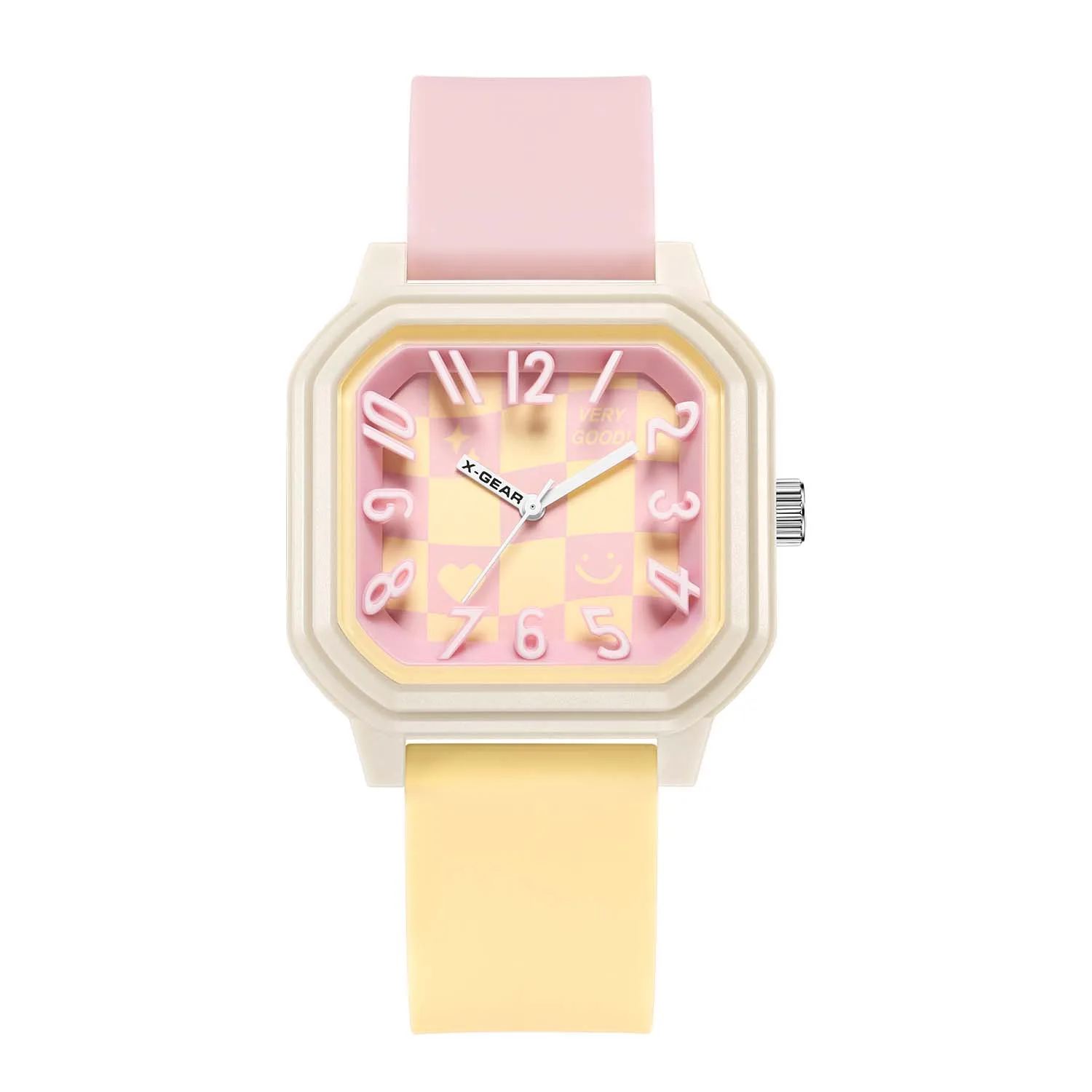 ساعة إلكترونية X-GEAR للفتيات الطالبات الرقمية للفتيات موضة دوبامين مقاومة للماء وإضاءة ليلية جديدة لطلاب المدارس الثانوية