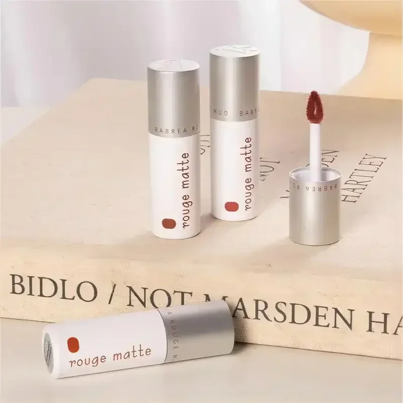 BABREA Original Matte Velvet Lip Gloss Long-Lasting Waterproof Women's Lipstick Lip Tint Glaze Korea Makeup Cosmetics