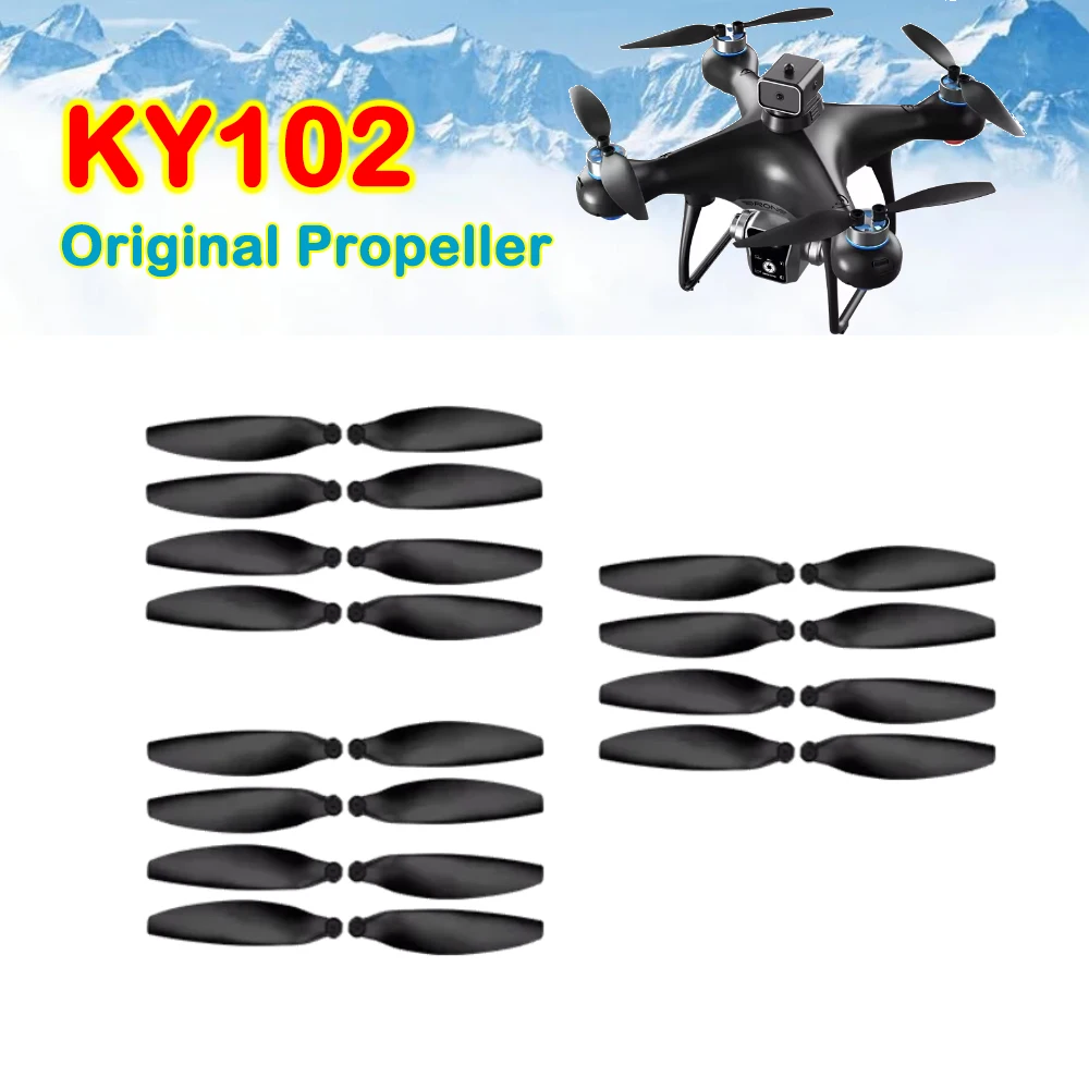 Wholesale KY102 MAX Brushless Drone Original Propeller Spare PartKY102 MAX Wing Maple Leaf Part Accessory 8PCS/Set