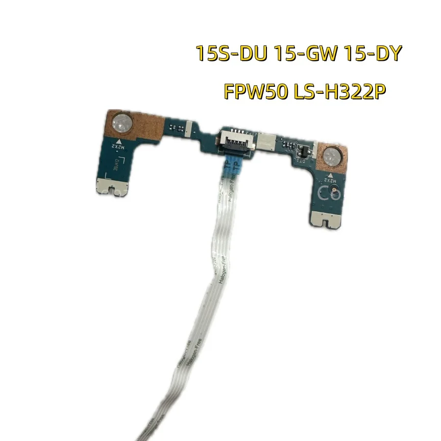 

Original For HP 15S-DU 15-GW 15-DY Touchpad Trackpad Mouse Button Board With Cable FPW50 LS-H322P