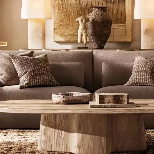 Elegant Modern Design Living Room Furniture Indoor Furniture Luxury Wood Coffee Table