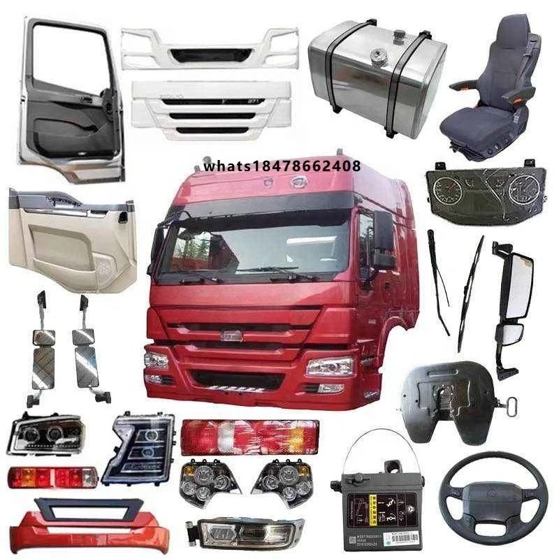 For Sinotruk SITRAK Howo A7 C7H G7 C5H G5 G5S C7 C9H Tractor Truck Dump Truck Whole Car Accessories Cab Spare Parts