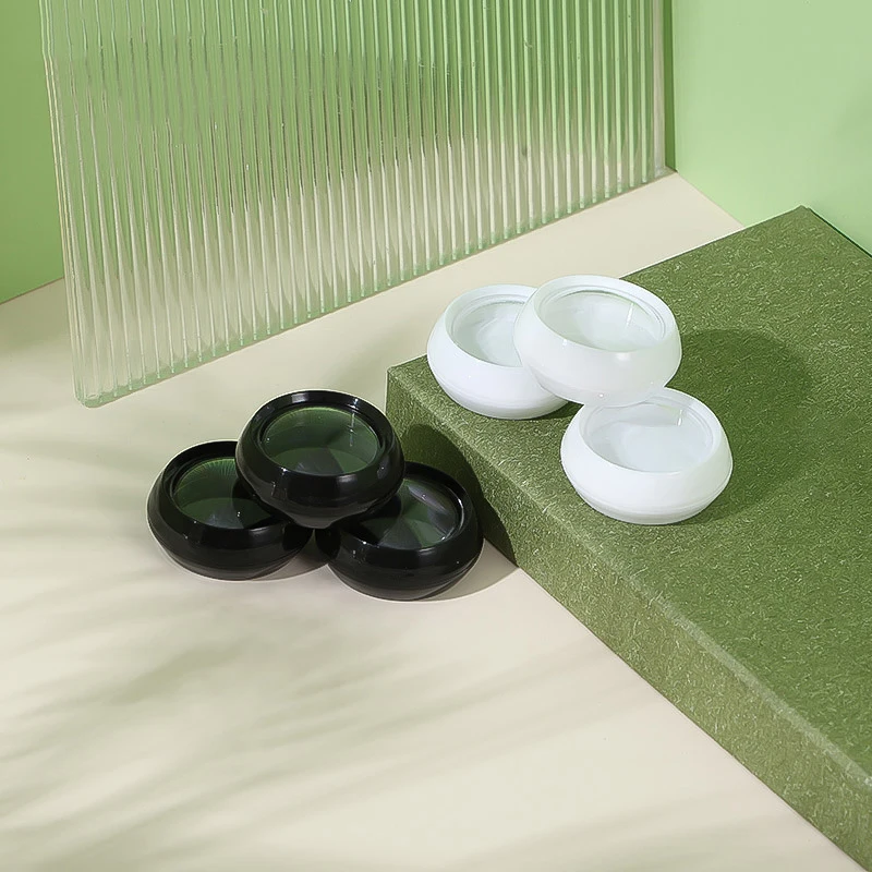 10개 리필 가능한 화장품 빈 병 네일 글리터 네일 장식 상자 아이섀도우 립 컨테이너 박스