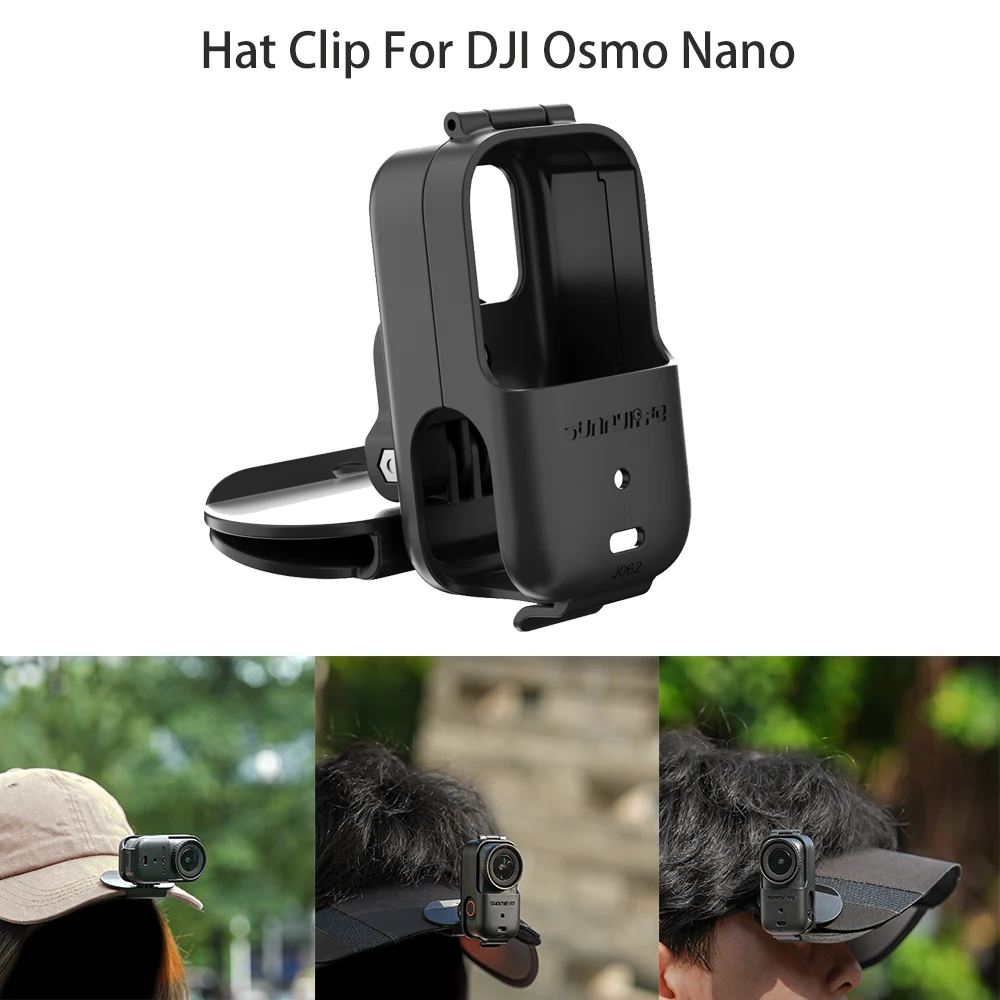 Hut Clip Halterung Für DJI Osmo Nano Schnelle Installation Einstellbare Winkel Rotierenden Krempe Clip Für DJI Osmo Nano Kamera Zubehör