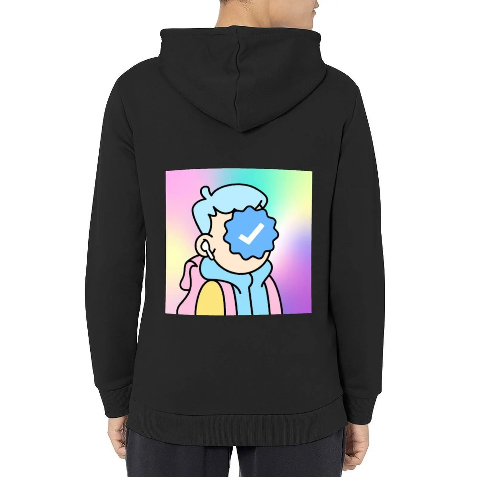 

Verified Doodle Man Hoodie male clothes hooded shirt men's coat anime clothing men's hoodies