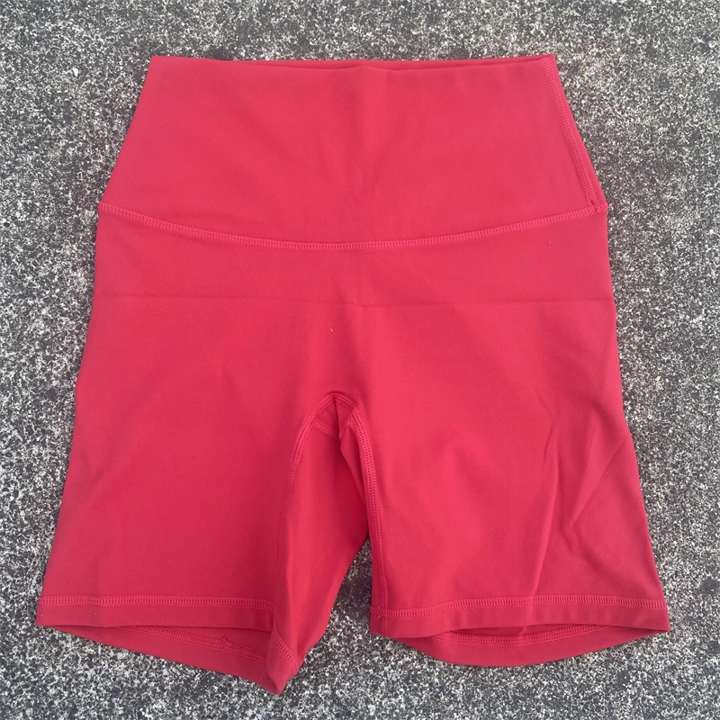 Women's Shorts Gym Yoga Short Leggings High Waist Fitness Short Pants Running Cycling Sportswear With Pocket
