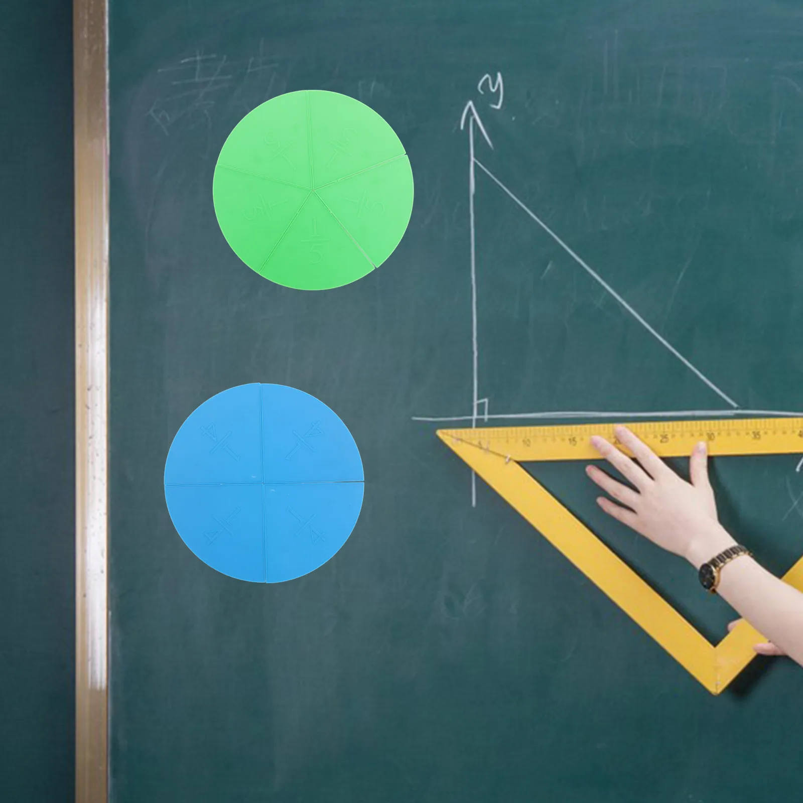 1set-magnetic-fraction-discs-math-education-tool-for-children-hands-on-learning-experience-fractions-manipulatives-classroom