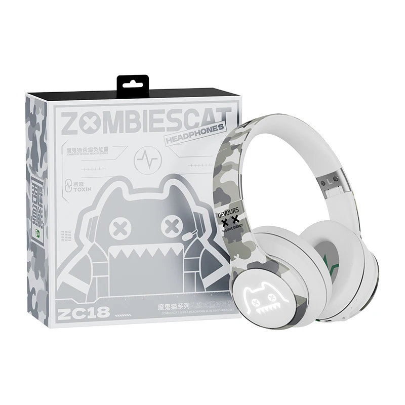 سماعات رأس TOXIN Choice ANC اللاسلكية المانعة للضوضاء HIFI ستيريو رائع باس بلوتوث فوق الأذن سماعة ألعاب رياضية