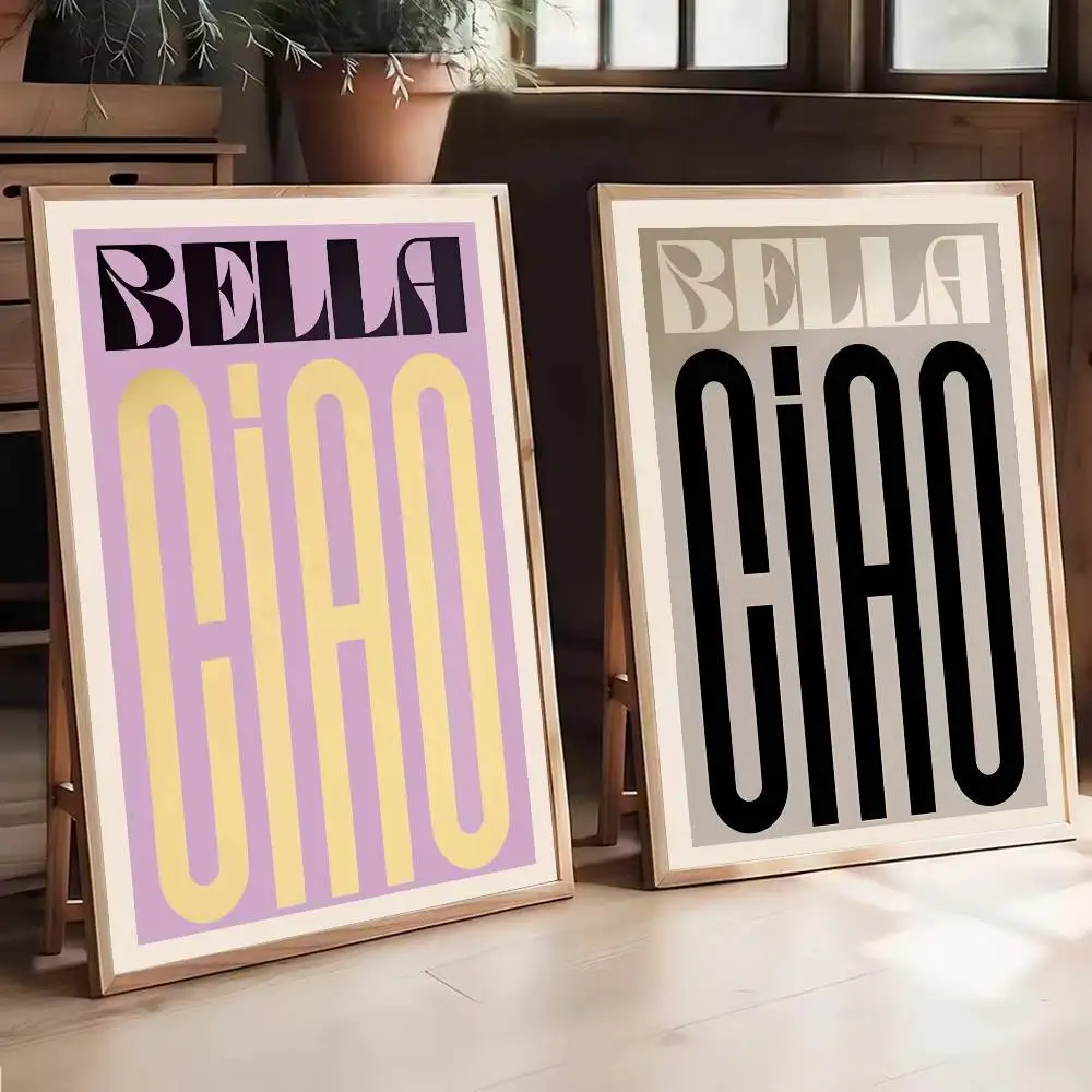 ملصق مستوحى من كلمات الموسيقى، ملصق فني ذاتي اللصق مقاوم للماء، ديكور جدران غرفة القهوة والبار #1