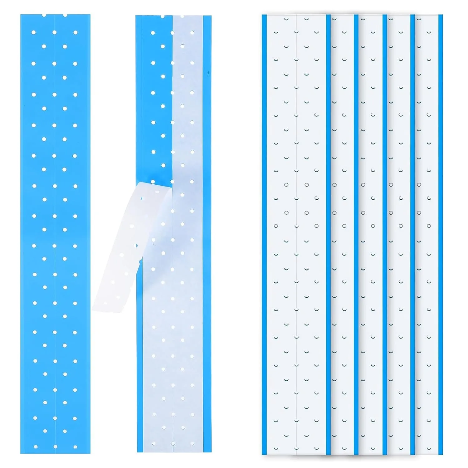 

Blue Wig Tape Double Sided Lace Tapes for Hair Extensions, Breathable Wig Tape Strips for Lace Wigs