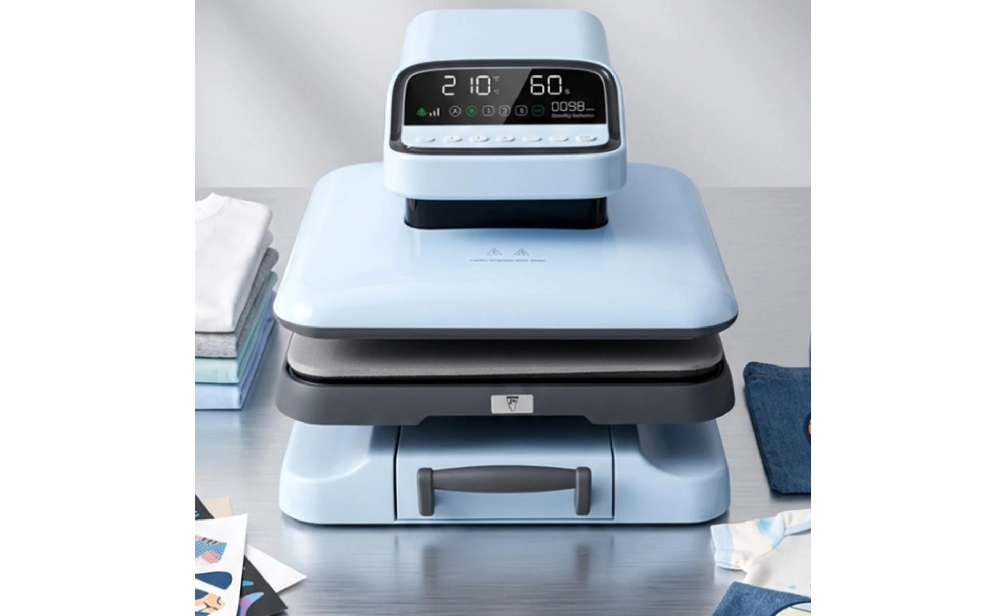 Garment Printing Press Desktop Digital Transfer Machine Shop Equipment Easy to Clean