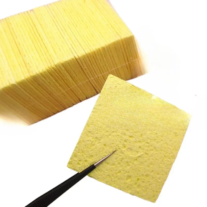 50PCS Square Imported Sponge, High Temperature  Welding Table   Accessories, Clean