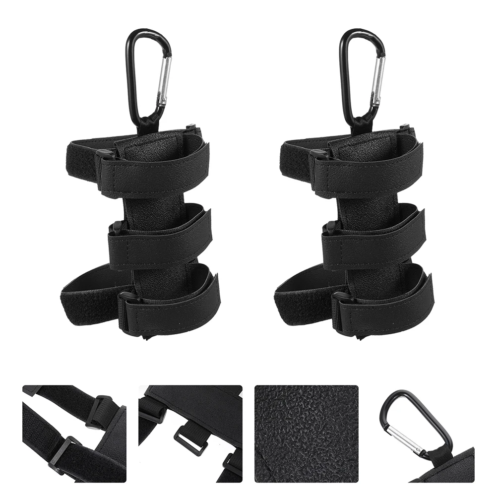 

2Pcs Wireless Speaker Holder Bike Strap Nylon Mount Bracket Cages Durable Practical Easy Install Speaker Fixed Belt Accessories