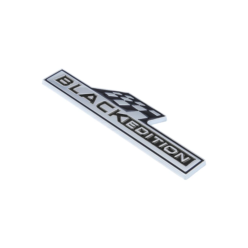 3D Metal Black Edition Emblem Car Sticker Tools Badge for All Models Decoration  Toyota Corolla 2009 Car Accessories Stickers view 3
