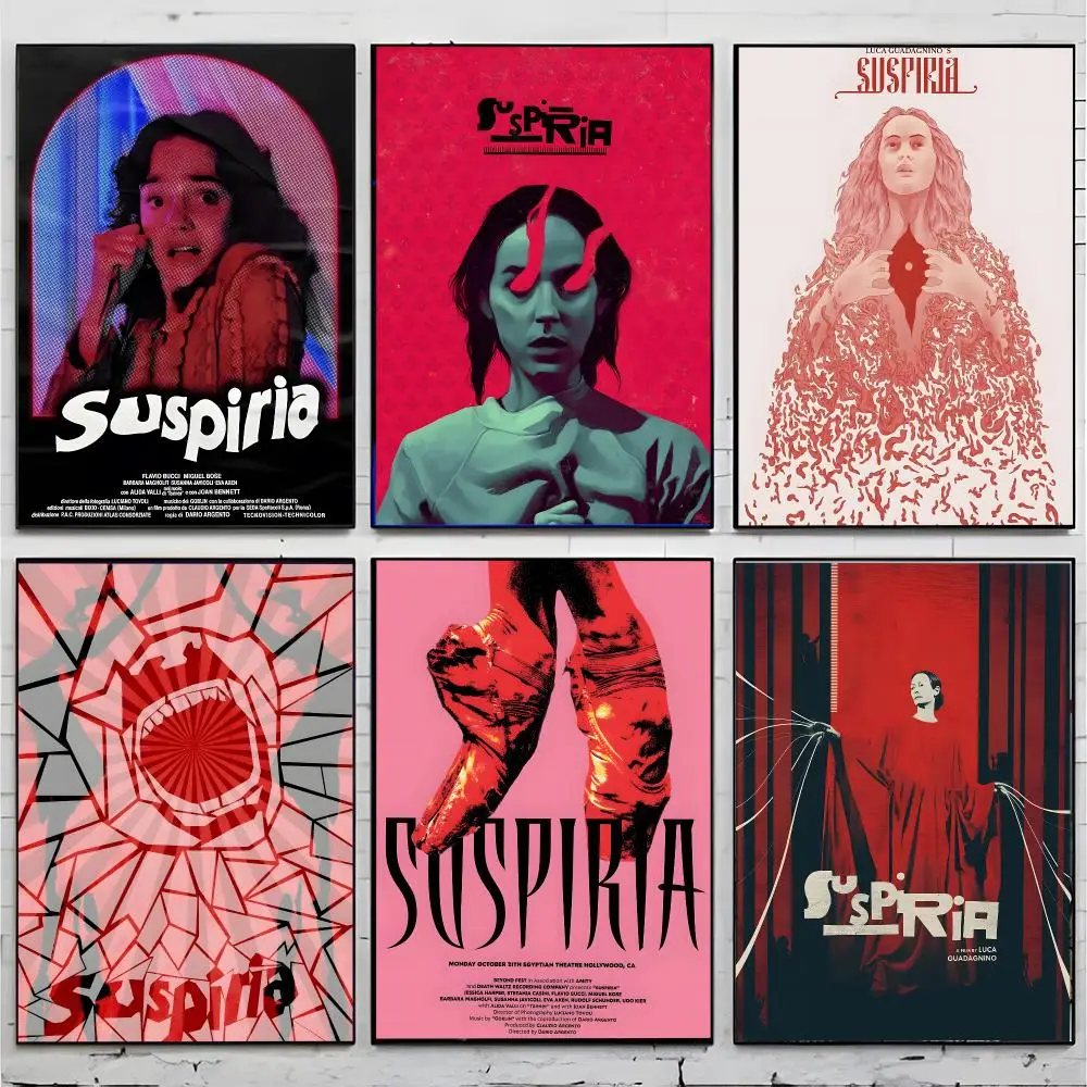 movie horror SSuspiria Poster Premium Decor Art & Gift for Household Lounge Home Ornaments