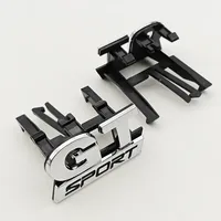 3D ABS Logo GT Sport Badge Car Front Grille Emblem For Volkswagen VW Polo Golf 4 5 6 Golf MK4 - MK8 Passat Touran Accessories