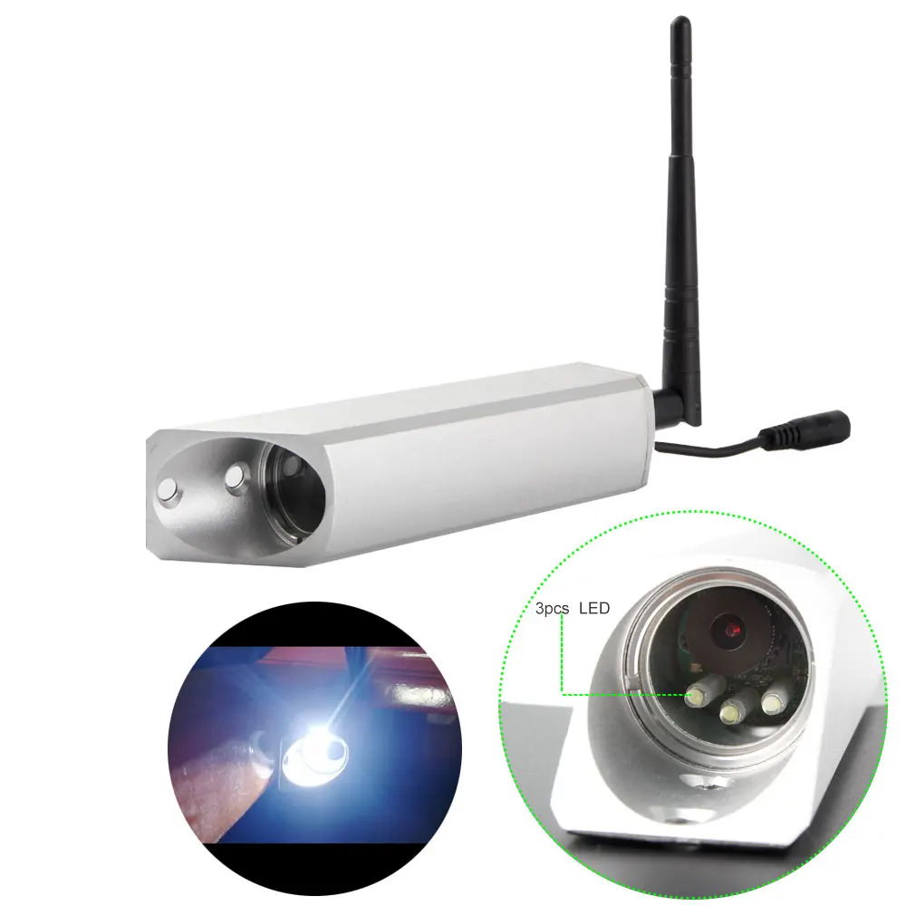 2.4ghz Waterproof HD Forklift Camera7" Digital Wireless Kit IP68 7 Inch Monitor Wireless Security Camera System with7 Monitor AA