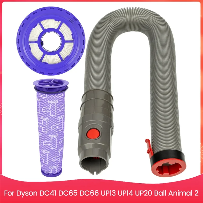 BAAO-ยืดท่อกรองสําหรับ Dyson DC41 DC65 DC66 UP13 UP14 UP20 Ball สัตว์ 2 อะไหล่สูญญากาศ