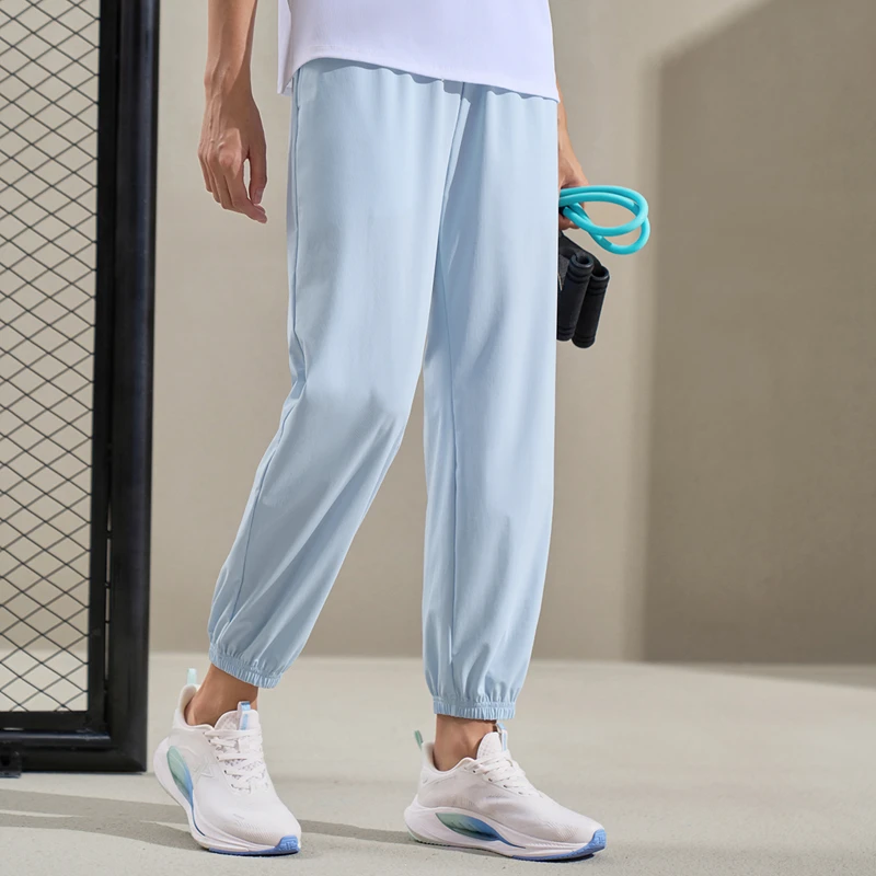 Xtep Trousers For Women 2024 Summer Sweat-Absorbing Pants Trendy Retro Fashion Quick-Drying Bottoms 876228630208