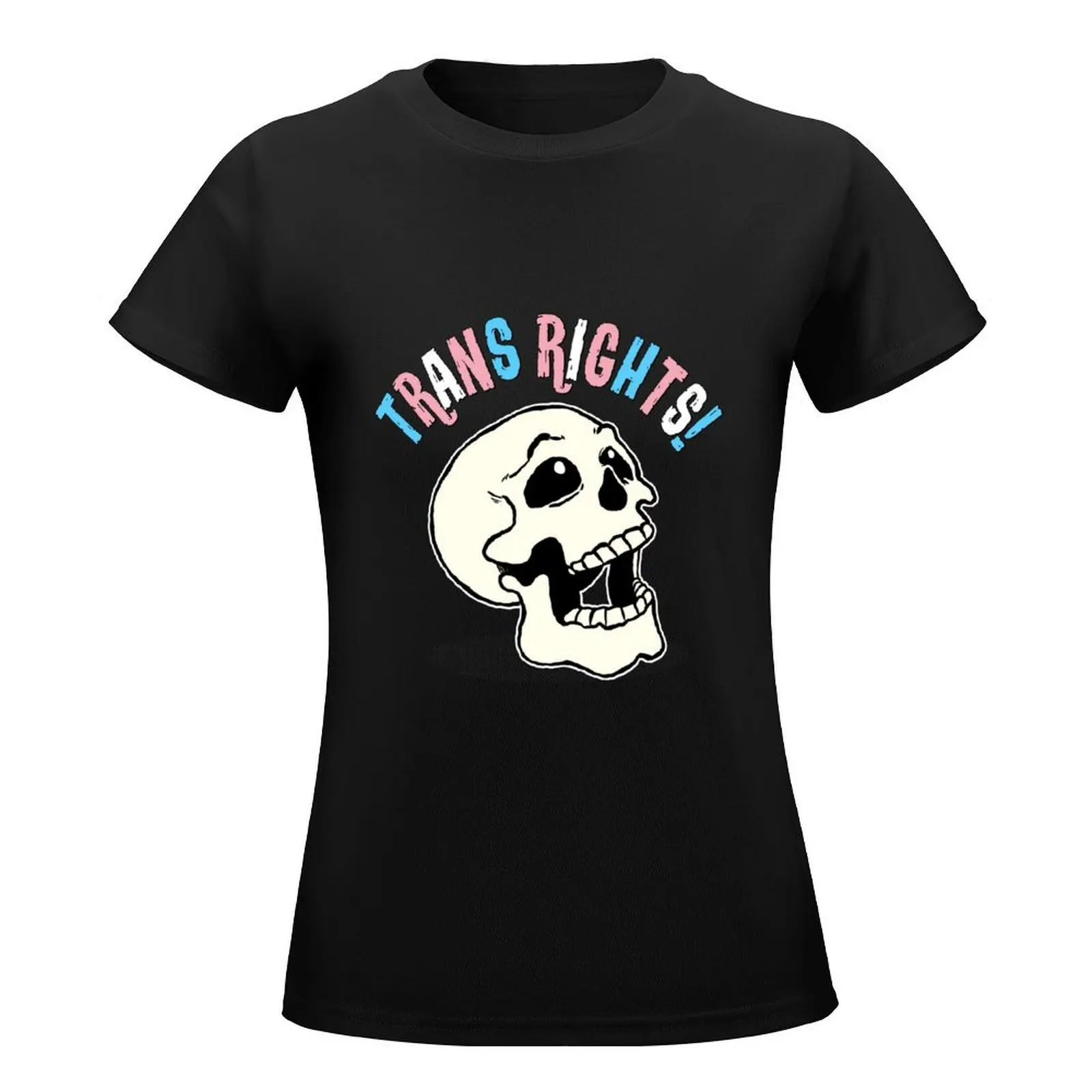 skull of truth T-Shirt tops Blouse female vintage clothes cotton t shirts Women