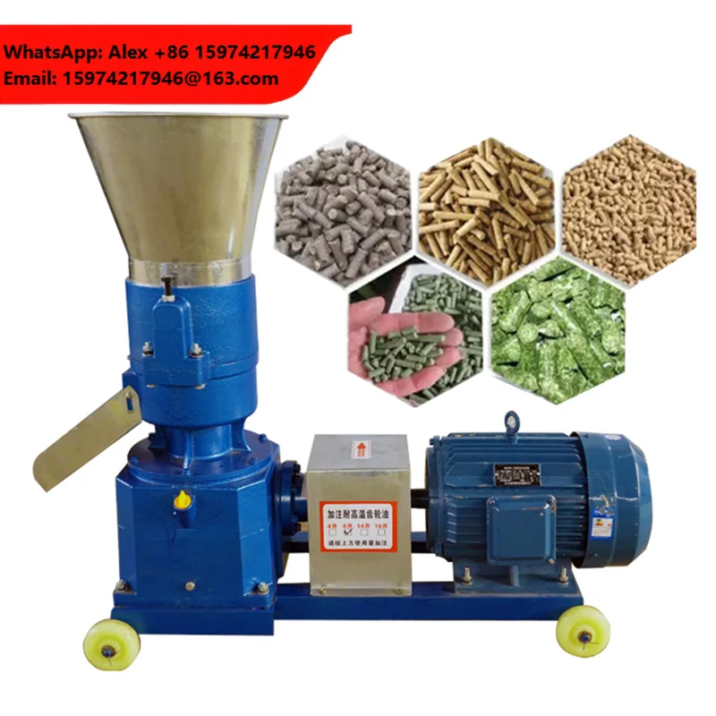 Animal Poultry Cattle Chicken Fish Feed Pellet Making Machine Floating For Livestock Feed