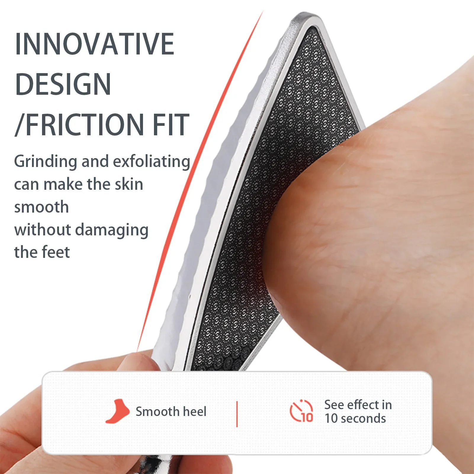 Broyeur de pieds en verre Nano, lime pour les pieds, dissolvant de callosités de peau morte, épurateur de pieds, râpe pour talon, exfoliante, outils de pédicure, soins des pieds