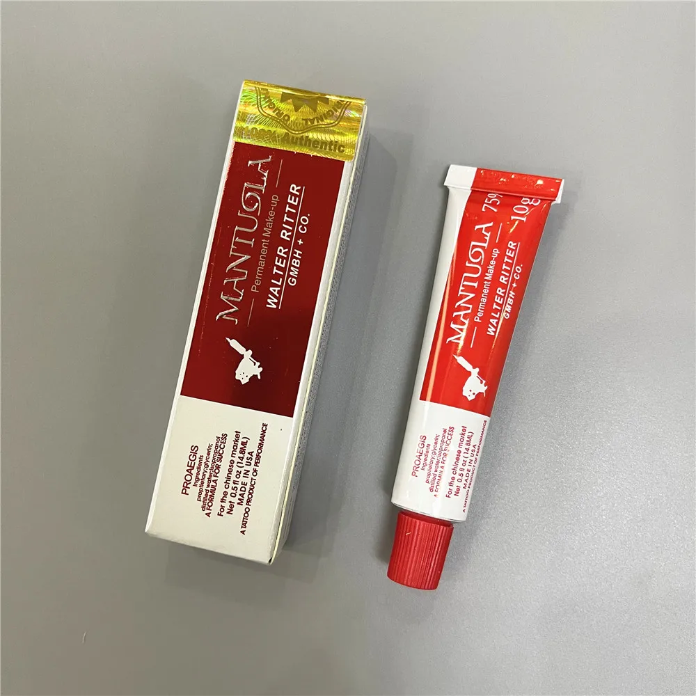 

75% Proeagis Mantuola Before Tattoo Cream for Permanent Makeup Microblading Eyebrow Lips Body Skin 10g