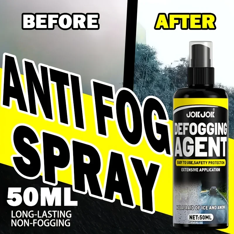 عامل إزالة الضباب للنافذة 50 مل - مضاد للتجميد، مضاد للضباب، معالجة الزجاج الأمامي، يضمن رؤية واضحة، أساسية للقيادة في الشتاء #4