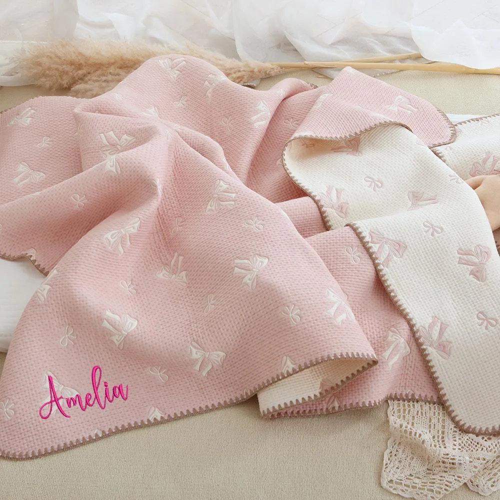 Personalized Baby Blanket Autumn and Winter Baby Blanket Multi-function Kids Cotton Blanket Infant Bedding Accessories